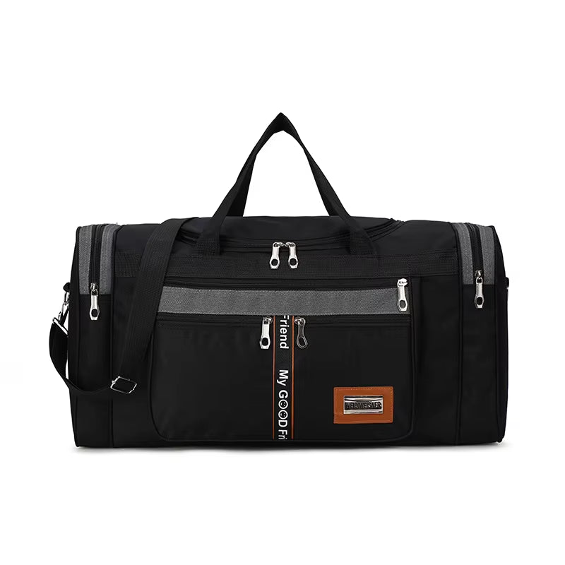 Women Men Nylon Travel Duffel Bag Carry on Luggage Bag Men Tote Large Capacity Weekender Gym Sport Holdall Overnight Bag Pouches