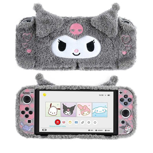 Geekshare Plush Protective Case for Switch OLED - Gaming Time