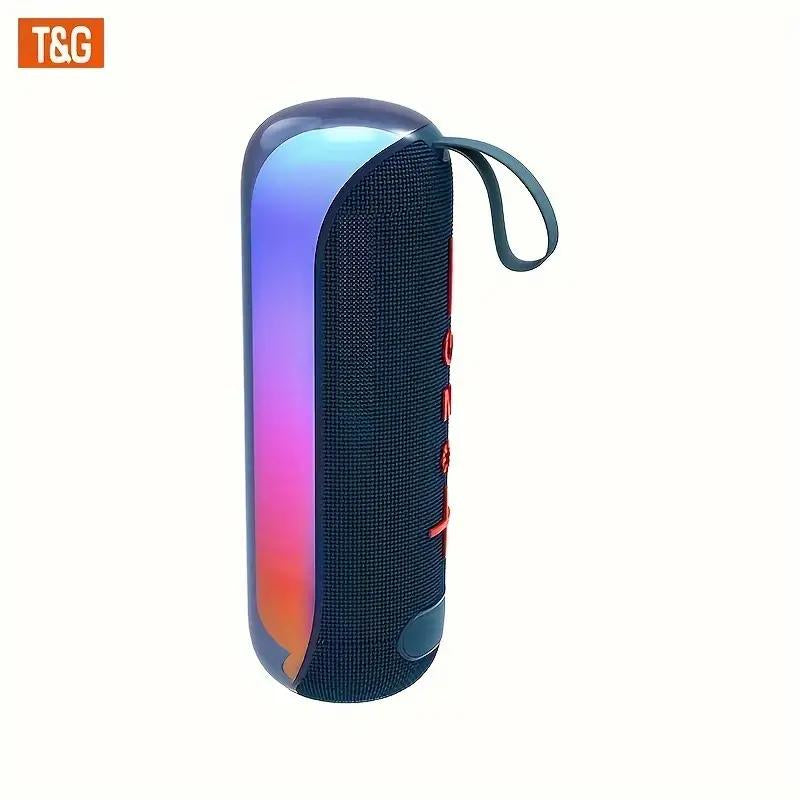 Mini Wireless Has Colorful Lights, Outdoor 3D Bass, Has TWS Function and Belongs to T&G Portable Audio.Bt5 ,Thanksgiving Gift, Christmas and New Year Gift. Set. Smartphone