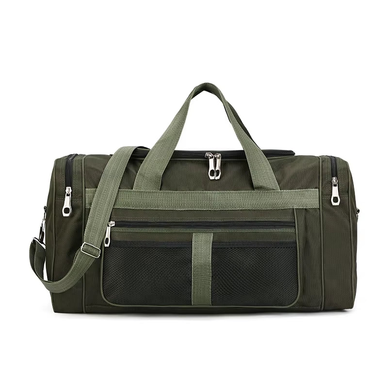 Women Men Nylon Travel Duffel Bag Carry on Luggage Bag Men Tote Large Capacity Weekender Gym Sport Holdall Overnight Bag Pouches